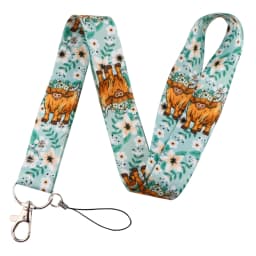 ER1851 Little Bee Neck Strap Lanyard For Keys ID Card Gym Phone Straps USB Badge Holder DIY Hang Rope Lariat Lanyard