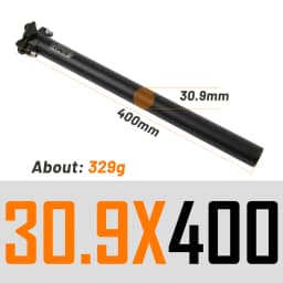 UNO Ultralight Bicycle Seatpost Aluminum MTB Road Mountain Bike Seat Post Seat Tube 25.4/27.2/28.6/30.9/31.6*350/400mm Bicycle
