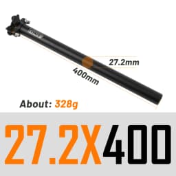 UNO Ultralight Bicycle Seatpost Aluminum MTB Road Mountain Bike Seat Post Seat Tube 25.4/27.2/28.6/30.9/31.6*350/400mm Bicycle