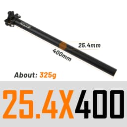 UNO Ultralight Bicycle Seatpost Aluminum MTB Road Mountain Bike Seat Post Seat Tube 25.4/27.2/28.6/30.9/31.6*350/400mm Bicycle