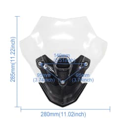F 900 R Motorcycle Accessories Screen Windshield Fairing Windscreen Baffle Wind Deflectors For BMW F900R F 900R F900 R 2020-2025