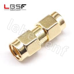 1/5/10/100PCS All Brass 1PC SMA To SMA Male Female Gold Plated RP SMA Male RP-SMA Female Connector RF Adapter Straight Bent L/T