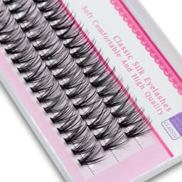 New Version Moonlily Professional Mink EyeLashes Extension Silk 3D Volume Lashes Bundles Makeup Grafting False Cluster Eyelash