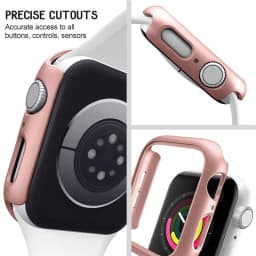 Cover for Apple Watch Case 45mm 41mm 44mm 40mm 42mm 38mm Accessories PC Protector Bumper iWatch for Iwatch Series 7 SE 6 5 4 3 2
