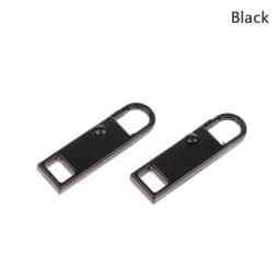 2Pcs Zipper Slider Puller Replacement Removable Zipper Head Luggage Schoolbag Coat Clothes Shoes Boots Metal Zipper Pendant Pull