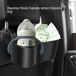 Multifunctional Car Cup Holder Car Rear Seat Cup Holder Hanging Beverage Storage Rack Car Interior Water Bottle Storage Rack