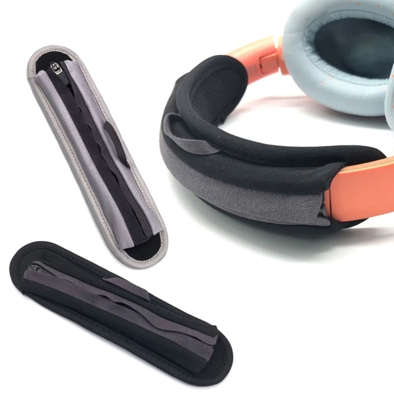 Universal Full Closure Headphone Headband Cover Zipper Cushion for QC35 QC45 Edifier Free W820NB W860NB SOLO2 896C