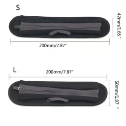 Universal Full Closure Headphone Headband Cover Zipper Cushion for QC35 QC45 Edifier Free W820NB W860NB SOLO2 896C