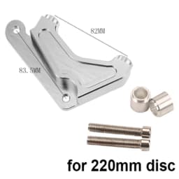RPM Motorcycle Brake Caliper 4 Piston for Yamaha Aerox Nitro RSZ JOG BWS Zuma Dirt Bike GROM 200mm / 220mm Disc Brake Caliper