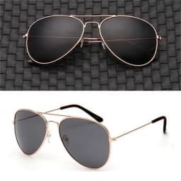 2026 New Double Bridge Sunglasse for Woman Alloy Frame Mirror Lens Sun Glasses Female Male Fashion Eyewear for Men Eyeglasses