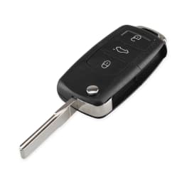 KEYYOU For Volkswagen VW Polo Passat B5 Golf MK5 Beetle Modified Flip Remote Key Shell Fob 3 Buttons Replacement Car Key Cover