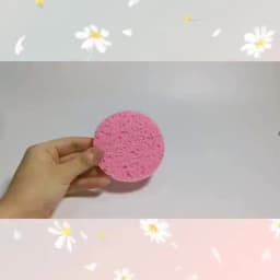5/10pcs 6/7/8/9cm Face Round Makeup Remover Tool Natural Wood Pulp Sponge Cellulose Compress Cosmetic Puff Facial Washing Sponge