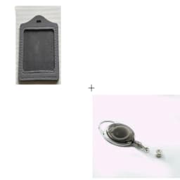 Business Credit Card Badge Holder Retractable Pull Badge Reel ABS Plastic Character Scalable Student Nurse Exhibition Card Case