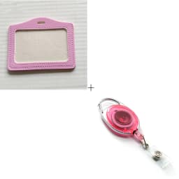 Business Credit Card Badge Holder Retractable Pull Badge Reel ABS Plastic Character Scalable Student Nurse Exhibition Card Case