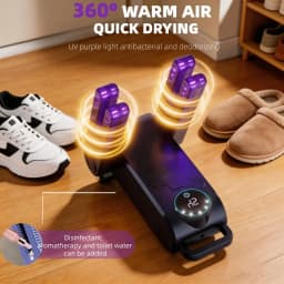 Intelligent Timer Shoe Dryer, Ultraviolet Sterilization And Deodorization Dryer, Foldable Quick-Drying Heater, Household Product