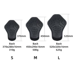 CE Level 2 Moto Motorcycle Back Elbow Knee Shoulder Protector Jacket Insert Gear Armor Motocross Racing Protect Protection Pad