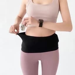 Seamless Invisible Running Waist Belt Bag Gym Bags Lightweight Invisible Mobile Phone Bags Portable Elastic Run Cycling Bag