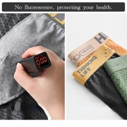 6 Pieces of Mesh Ice Silk Boxing Shorts for Men's Underwear Breathable Sexy Slim Fit and Seamless Flat Corner Pants Plus Size 4X