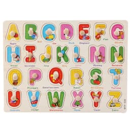 Montessori Toys Wooden Block Puzzle Children Toys Geometric Shape Color Sorter Block Toddler Sorting Math Bricks Stacking Toys