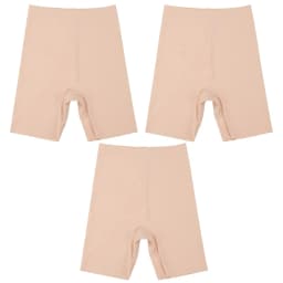 Flarixa Seamless High Waist Women Long Leg Girdle Panty Comfortable Seamless Long Panties Tummy Tight Seamless Shorts Panties