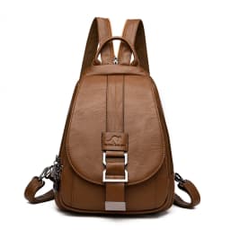 2026 New Hot Women Leather Backpacks Female Vintage Backpack for Teenage Girls School Chest Bag Travel Bagpack Ladies Back Pack