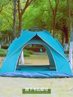 Automatic Quick-opening Tent Folding Outdoor Camping Beach Ultralight Tent Rainproof UPF50+ Anti UV Shelter 2 Person Tents