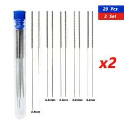 10Pcs Car Windscreen Jet Nozzle Washer Tool Stainless Steel Wiper Nozzle Cleaning Kit For 3D Printer Jets,Gas Stoves,Shower Head