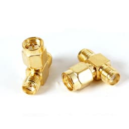 2PCS SMA to SMA Adapter SMA Male Female to Male Female RP SMA Straight 3 Way Right Angle 90 135 Degree RF Connector for Antenna