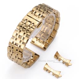 Solid Stainless Steel Band 18mm 20mm 22mm Universal Smartwatch Replacement Strap Bracelet Men Business Watchband Belt