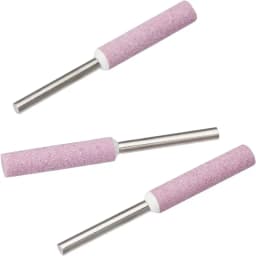 8PCS Burr Grinding Ceramic Chainsaw Sharpener Stone File 4mm 4.8mm 5.5mm Chain Saw Sharpening Carving Grinding Tools