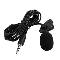 Portable 1.5m Lavalier Mini Microphone Condenser Clip-on Lapel Mic Wired USB 3.5mm Type-C Microfon For Phone for Mac Laptop PC