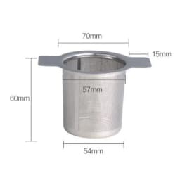 1 Pcs Stainless Steel Reusable Mesh Tea Infuser Strainer Leaf Filter Sieve Cup Parts