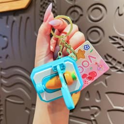 DIY Keychain Carrot-cutting Creative Mini Cutting Fun Stress-relieving Toy Interesting Toy Gift