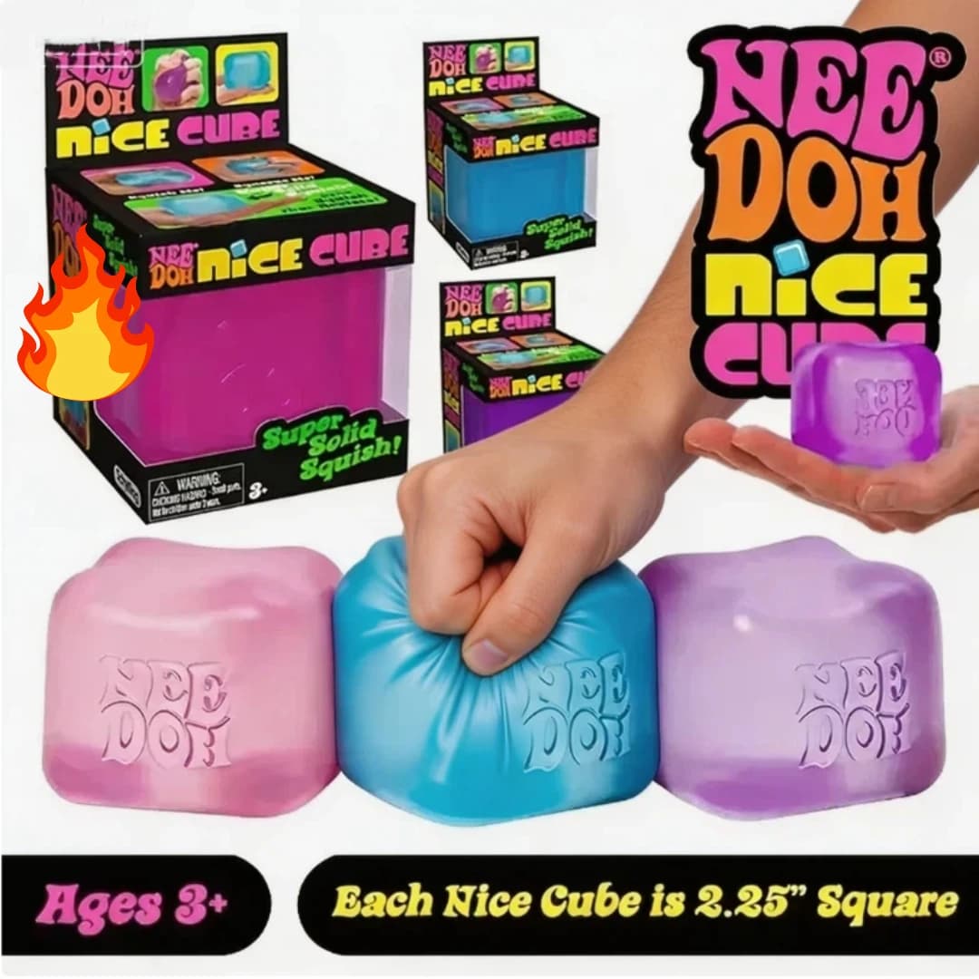 2026newNee doh Nice Sensory Cube Sensory Desk Cube blind box for Adults Anti-Stress Tool for Anxiety and Concentration toys gift
