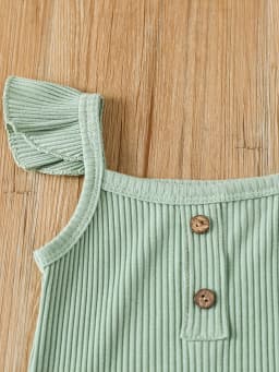 Summer Newborn Baby Girl Clothes Set Sleeveless Bodysuit Printed Shorts 3pcs Clothing Suit Baby Girl Clothes