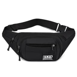 Large Capacity Outdoor Waist Bag Multi-layer Sling Bag New Nylon Waterproof Camouflage Fanny Pack