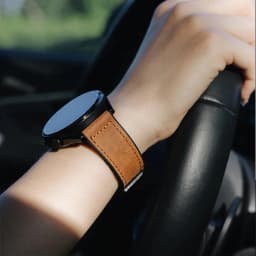 22mm 20mm Leather Silicone Strap For Samsung Galaxy Watch 7 6 5 4 40mm/44mm Magnetic Band For Galaxy Watch 6 Classic 43mm 47mm