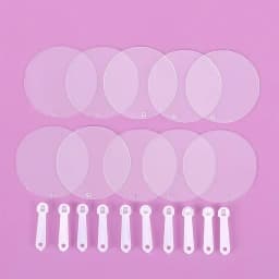 10/15/20Pcs Goo Card Handbook Stickers 5cm Mini Guka Fan Kawaii Decoration Sticker DIY Hand Tools Cuckoo Card School Supplies