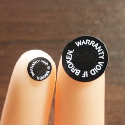 6/8/11/14mm WARRANTY VOID IF BROKEN Screw Hole Sticker Tamper Evident Brittle Paper Security Seal Removal Proof Open Invalid