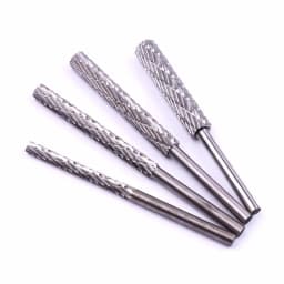 1PC Rotary Burr Cutter High Speed Steel Rotary File 3x3/4/5/6mm for Dremel Accessories Milling Cutter Drill Bit Engraving Bits