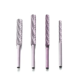 1PC Rotary Burr Cutter High Speed Steel Rotary File 3x3/4/5/6mm for Dremel Accessories Milling Cutter Drill Bit Engraving Bits