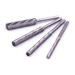 1PC Rotary Burr Cutter High Speed Steel Rotary File 3x3/4/5/6mm for Dremel Accessories Milling Cutter Drill Bit Engraving Bits