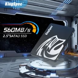 KingSpec SSD 2.5'' SATA3 256GB 64GB 128GB Hdd 512GB 1TB 2TB SSD Internal Disk Solid State Drive Hd for Laptop Desktop PC