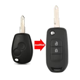2BTN New Modified Car Key For Renault Megane Modus Espace Laguna Duster Logan DACIA Sandero Fluence Clio Kango For NISSAN ALMERA