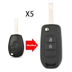 2BTN New Modified Car Key For Renault Megane Modus Espace Laguna Duster Logan DACIA Sandero Fluence Clio Kango For NISSAN ALMERA