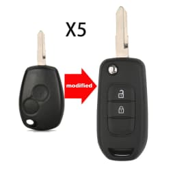 2BTN New Modified Car Key For Renault Megane Modus Espace Laguna Duster Logan DACIA Sandero Fluence Clio Kango For NISSAN ALMERA