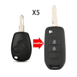 2BTN New Modified Car Key For Renault Megane Modus Espace Laguna Duster Logan DACIA Sandero Fluence Clio Kango For NISSAN ALMERA