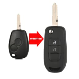 2BTN New Modified Car Key For Renault Megane Modus Espace Laguna Duster Logan DACIA Sandero Fluence Clio Kango For NISSAN ALMERA