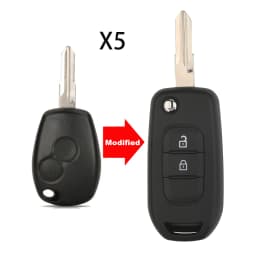 2BTN New Modified Car Key For Renault Megane Modus Espace Laguna Duster Logan DACIA Sandero Fluence Clio Kango For NISSAN ALMERA