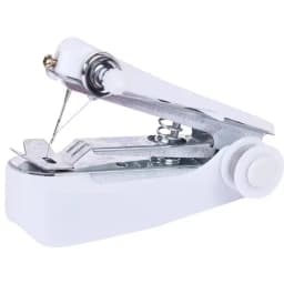 Portable Sewing Machine Mini Sewing Machine Household Simple Needlework Manual Crop Repair Clothes Fabric Hand Sewing Machine